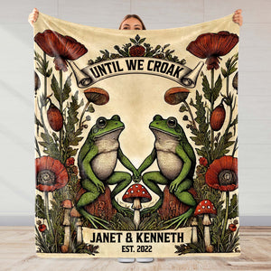 Until We Croak, Frogs and Flowers Artwork