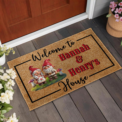 Welcome To Our House Garden Gnomes Design