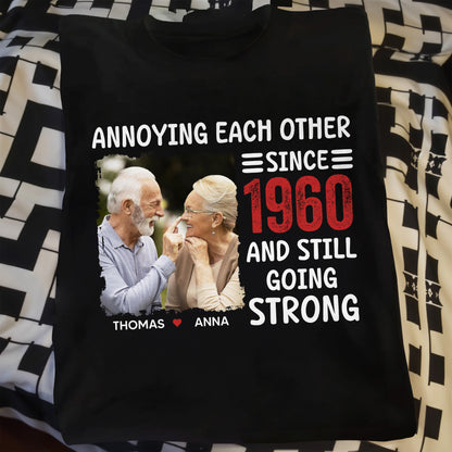 Annoying Each Other Since 1960 And Still Going Strong, Elderly Couple and Heart