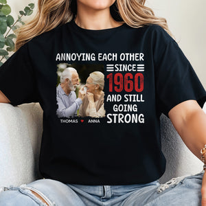 Annoying Each Other Since 1960 And Still Going Strong, Elderly Couple and Heart