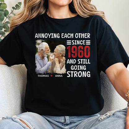 Annoying Each Other Since 1960 And Still Going Strong, Elderly Couple and Heart