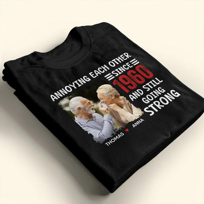 Annoying Each Other Since 1960 And Still Going Strong, Elderly Couple and Heart