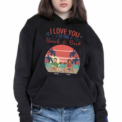 I Love You To The Beach & Back, Beach And Palm Trees