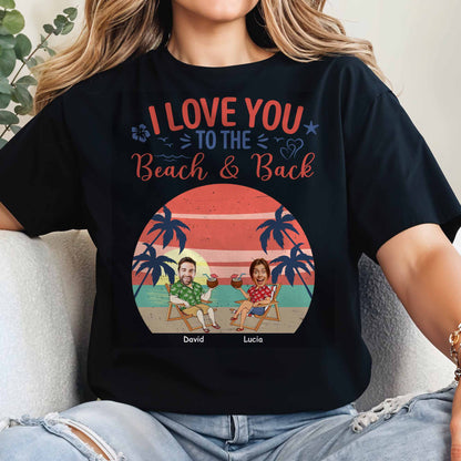 I Love You To The Beach & Back, Beach And Palm Trees