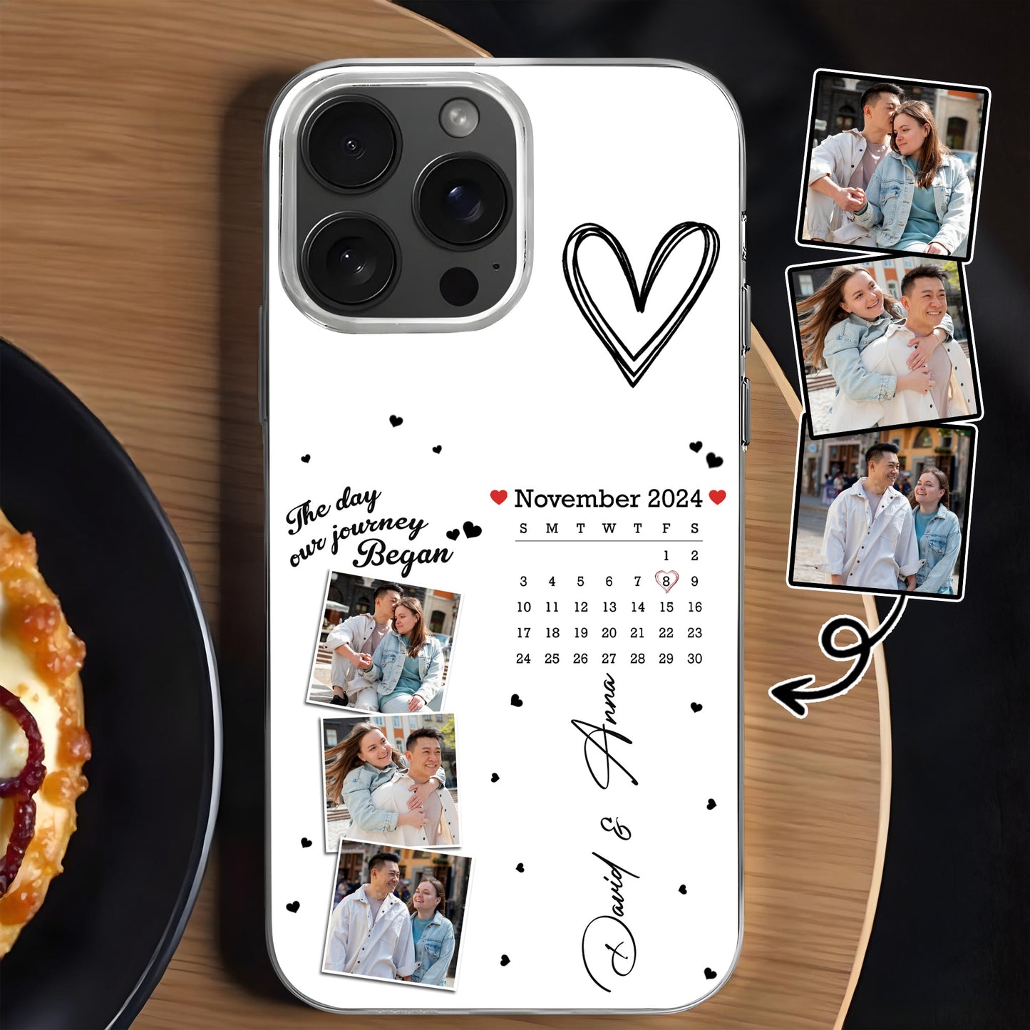 The Day Our Journey Began, Calendar and Hearts