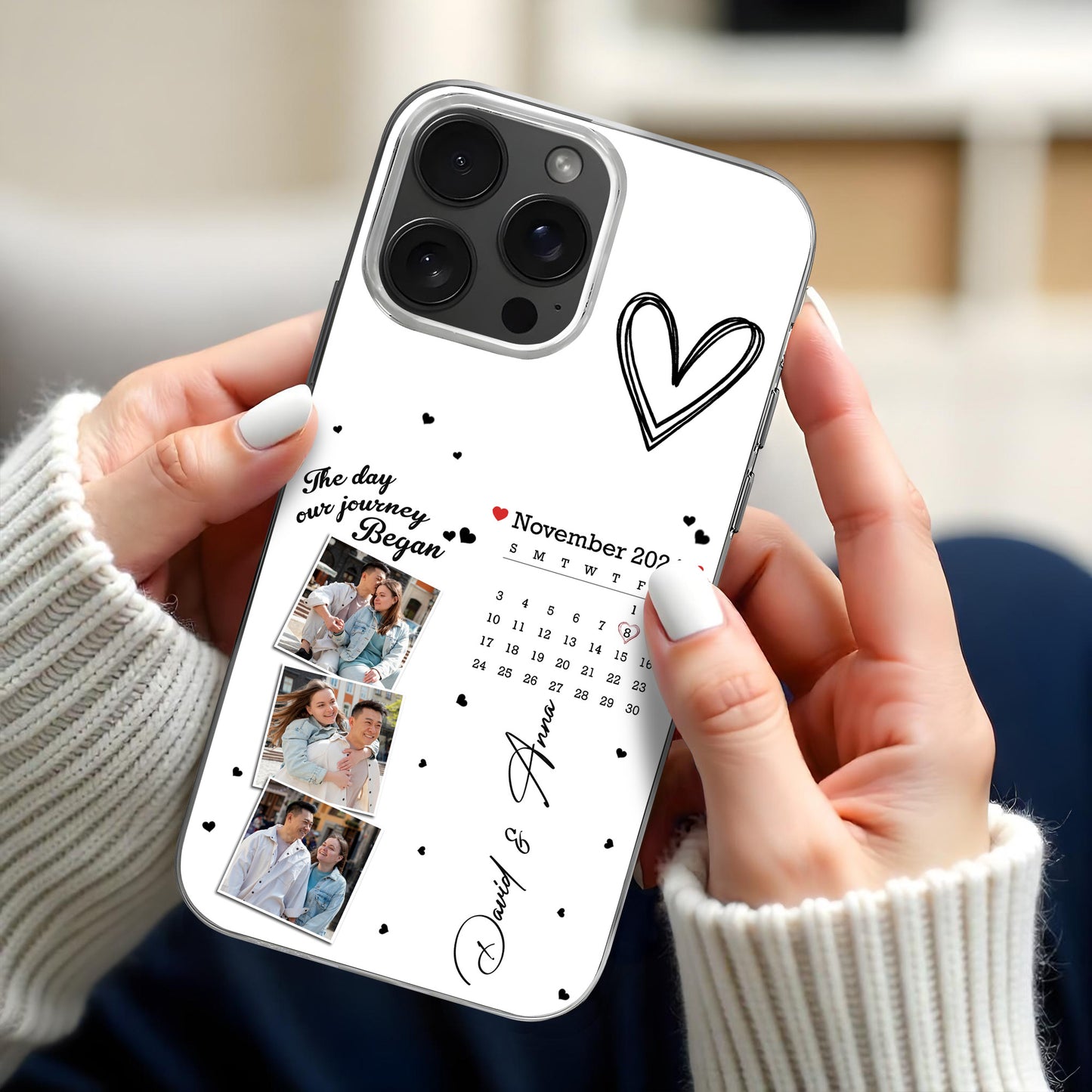 The Day Our Journey Began, Calendar and Hearts