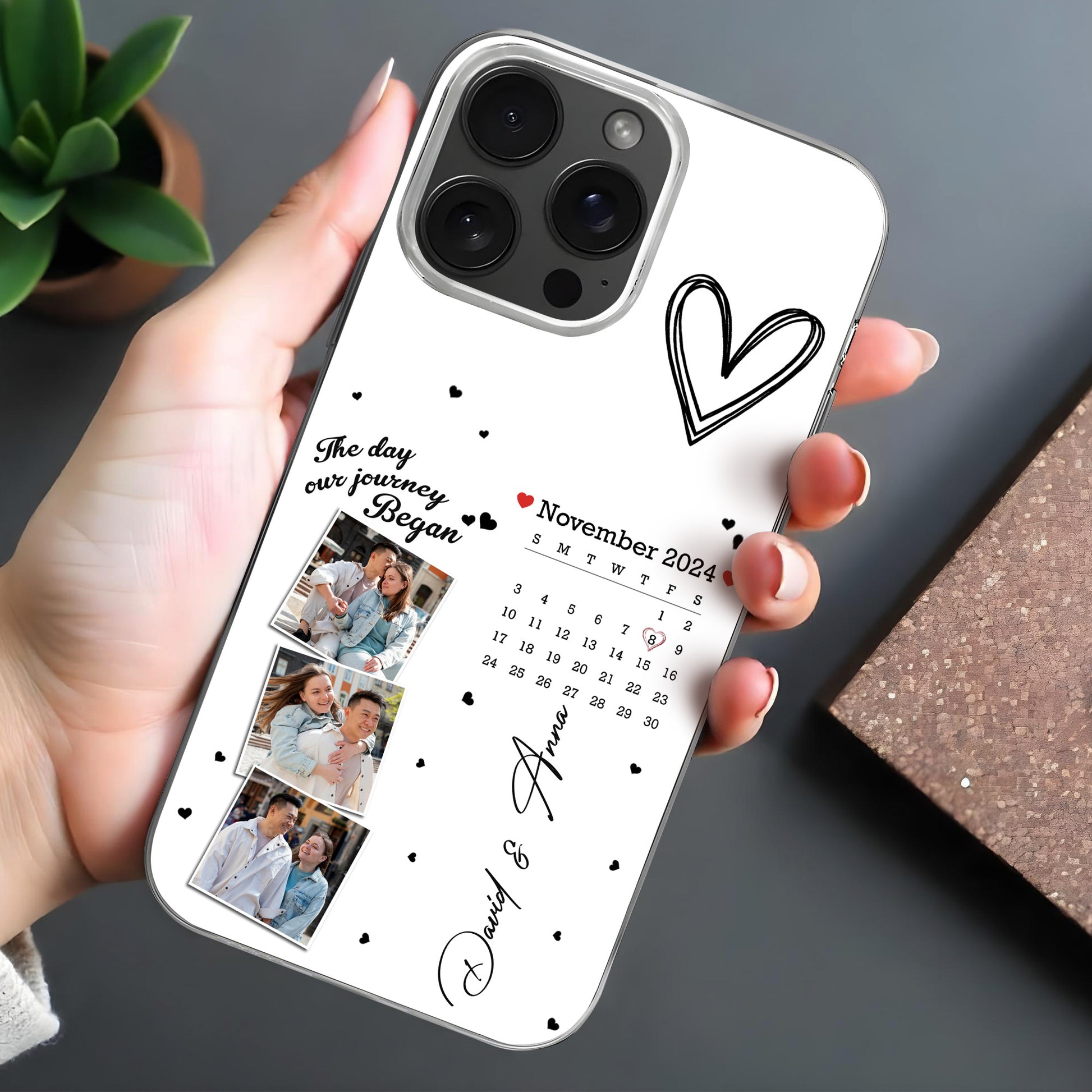 The Day Our Journey Began, Calendar and Hearts