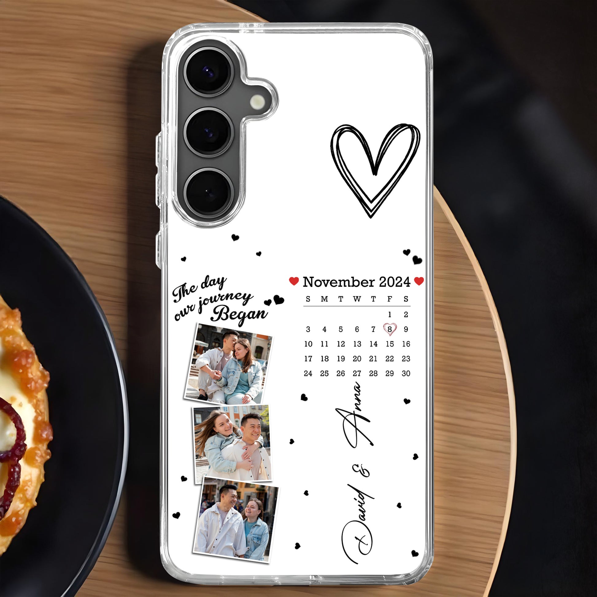 The Day Our Journey Began, Calendar and Hearts