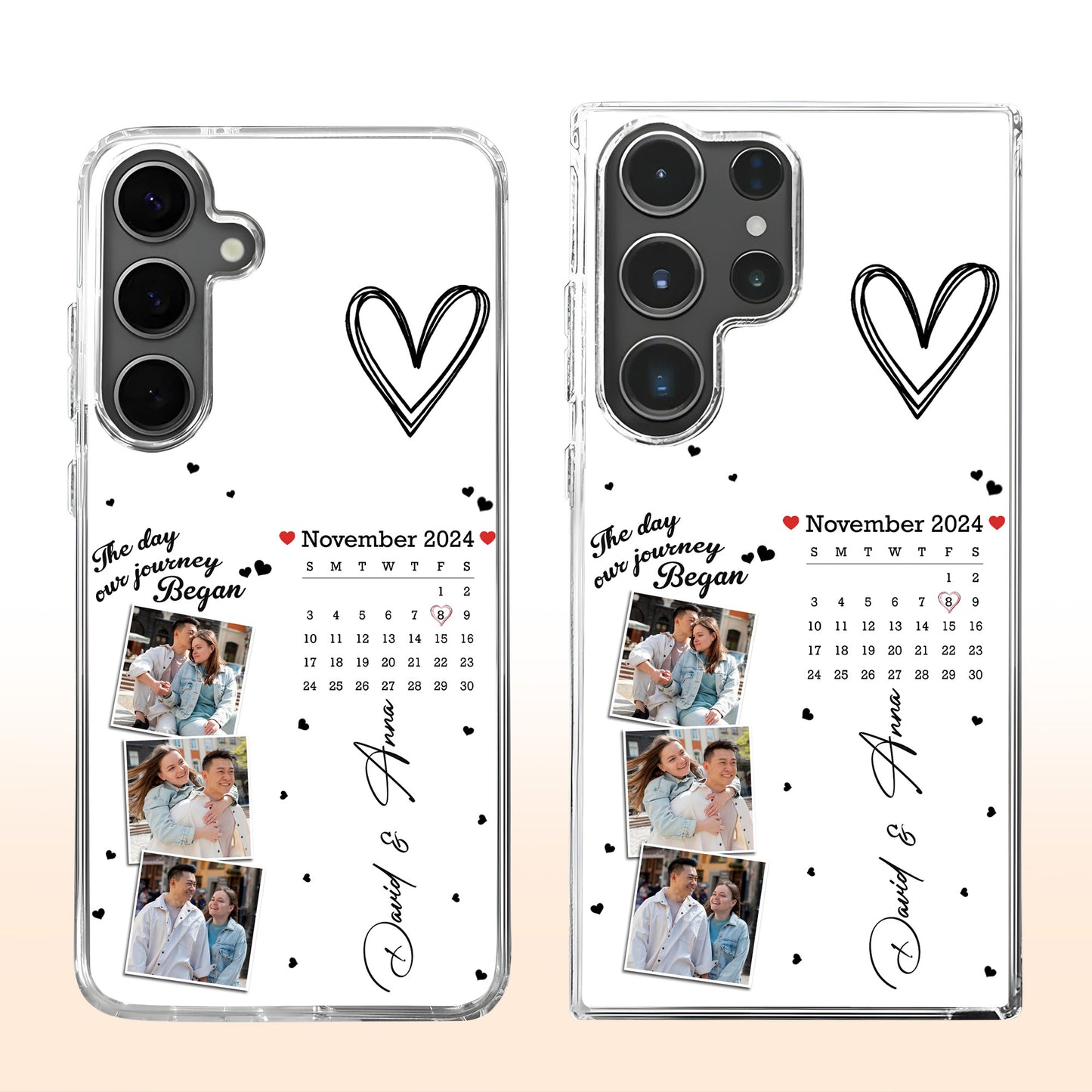 The Day Our Journey Began, Calendar and Hearts