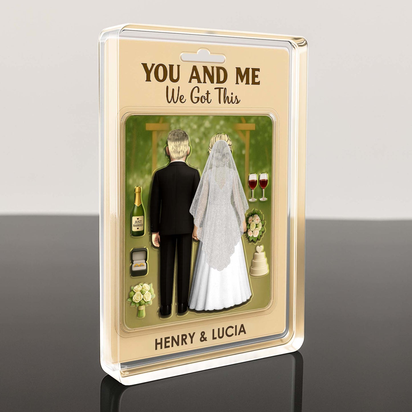 You And Me, We Got This, Bride and Groom