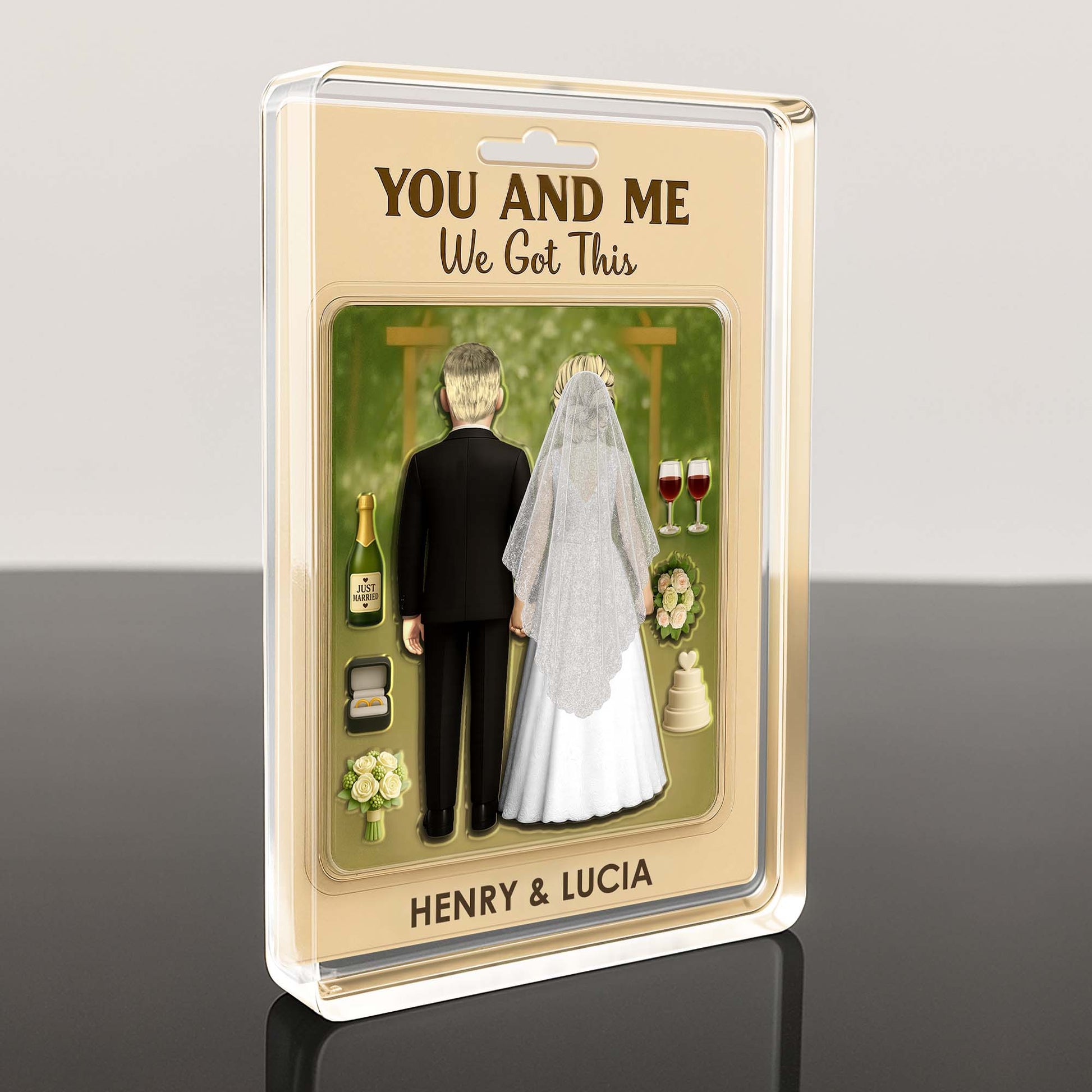 You And Me, We Got This, Bride and Groom