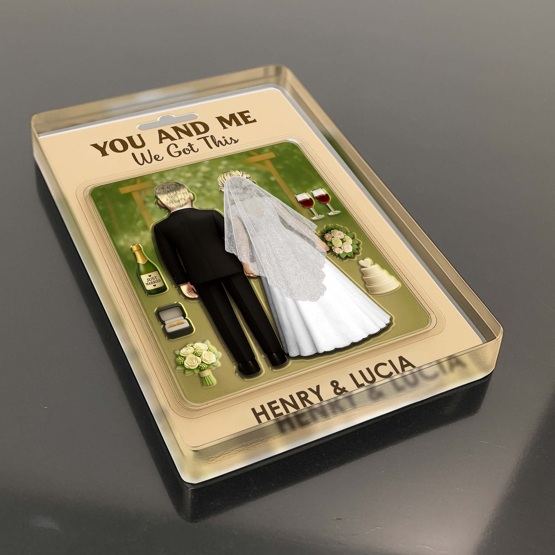 You And Me, We Got This, Bride and Groom