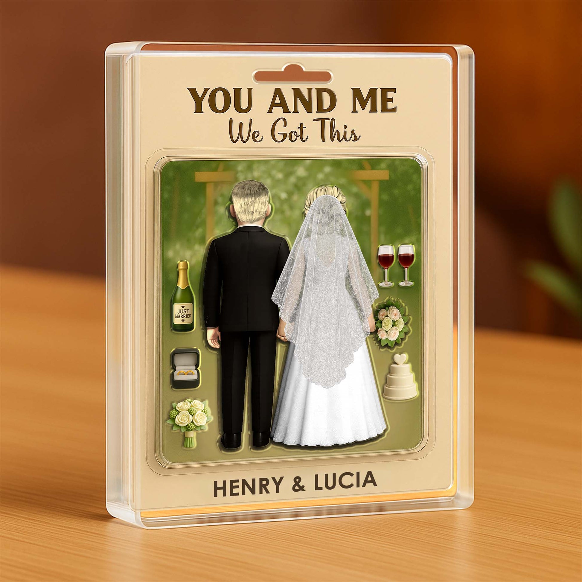 You And Me, We Got This, Bride and Groom