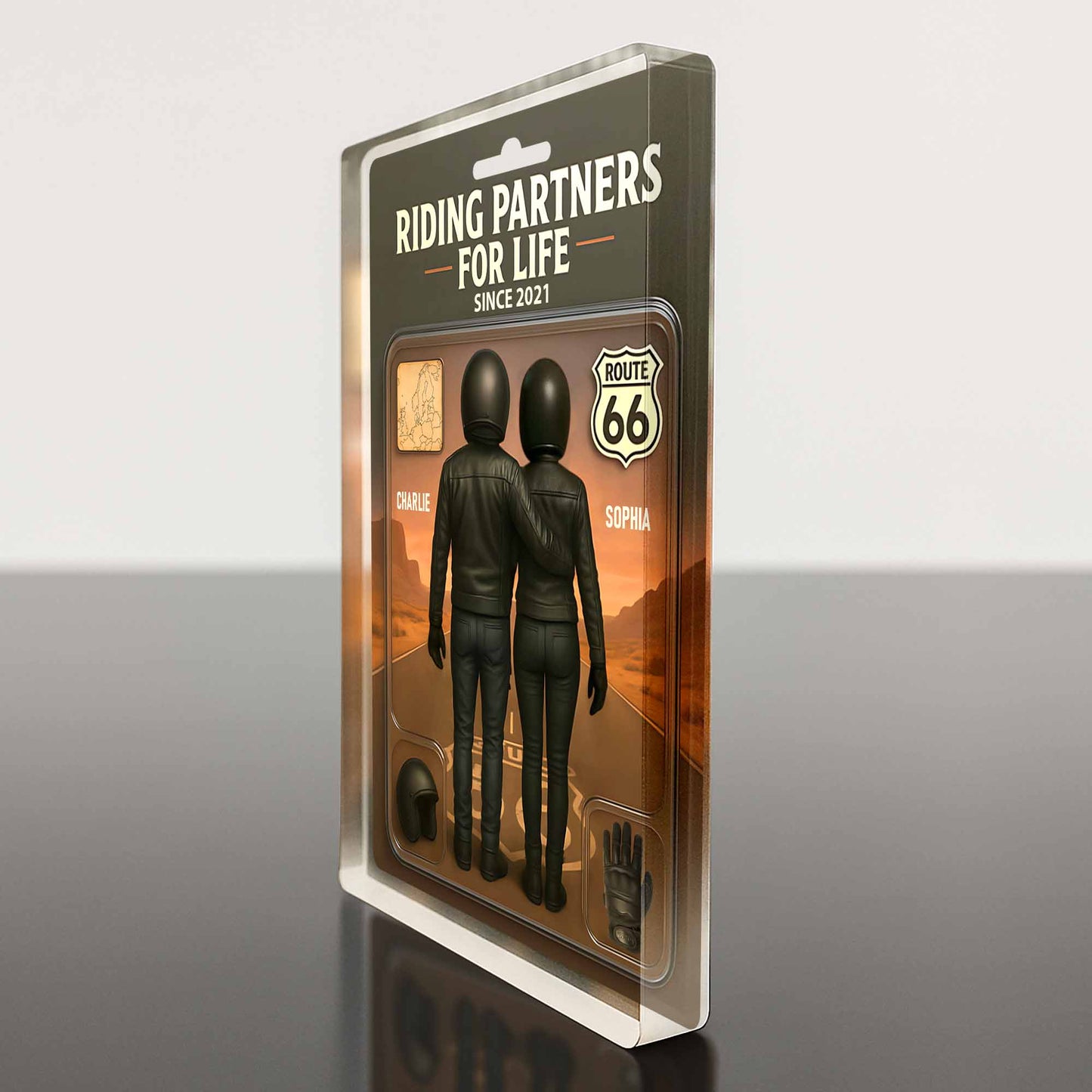 Riding Partners For Life, Motorcycle Gear, Route 66