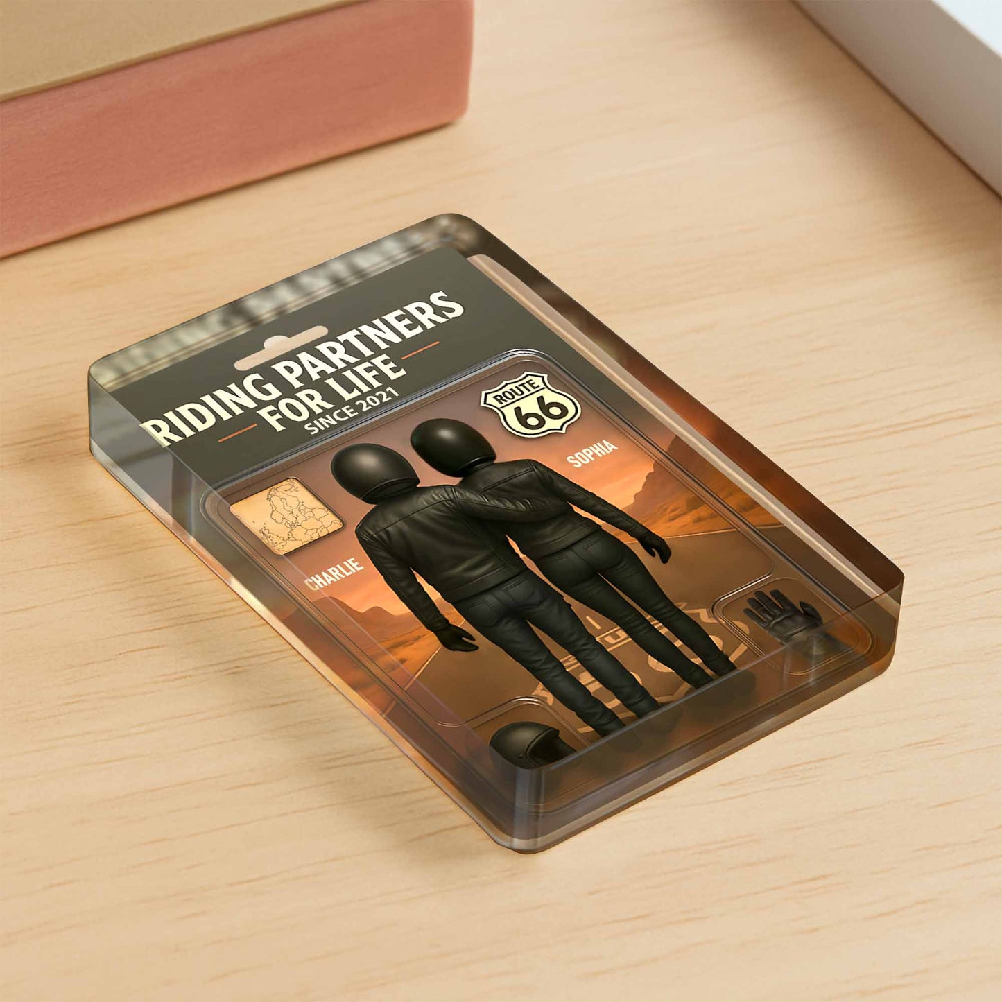 Riding Partners For Life, Motorcycle Gear, Route 66