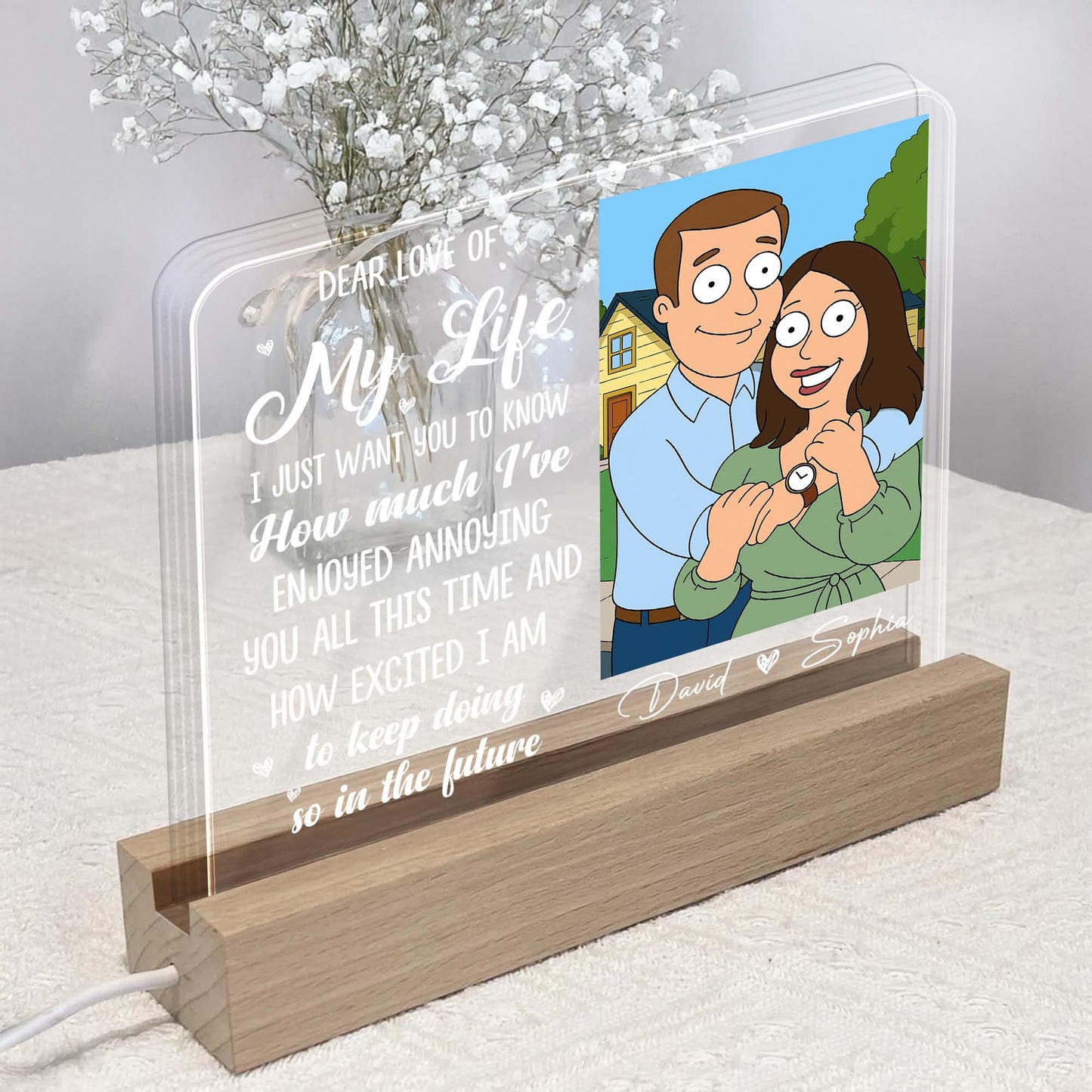 Dear Love Of My Life, Enjoying Annoying You, Couple