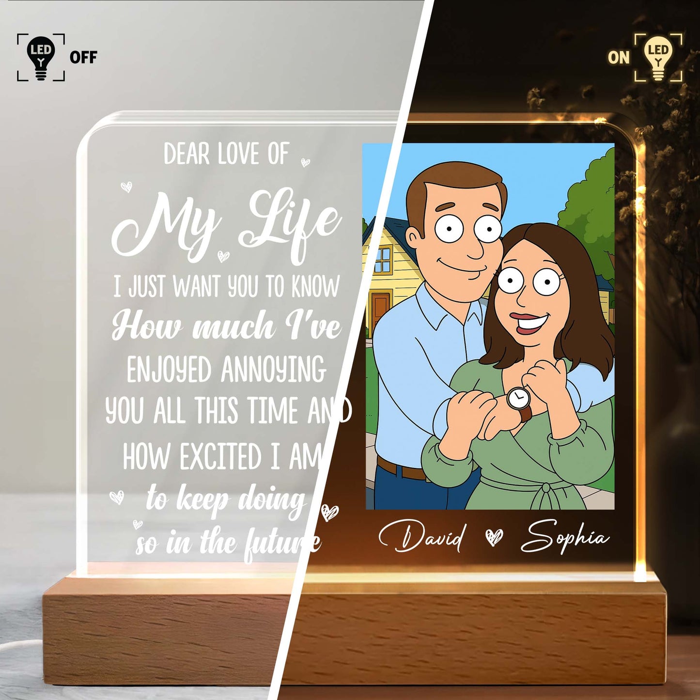 Dear Love Of My Life, Enjoying Annoying You, Couple