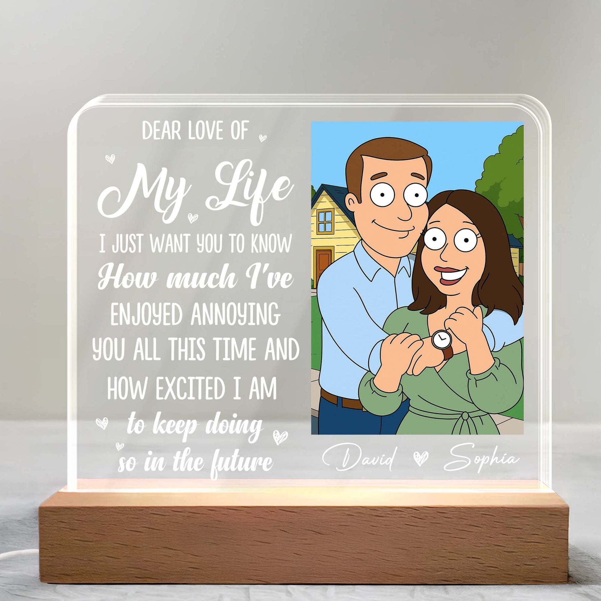 Dear Love Of My Life, Enjoying Annoying You, Couple