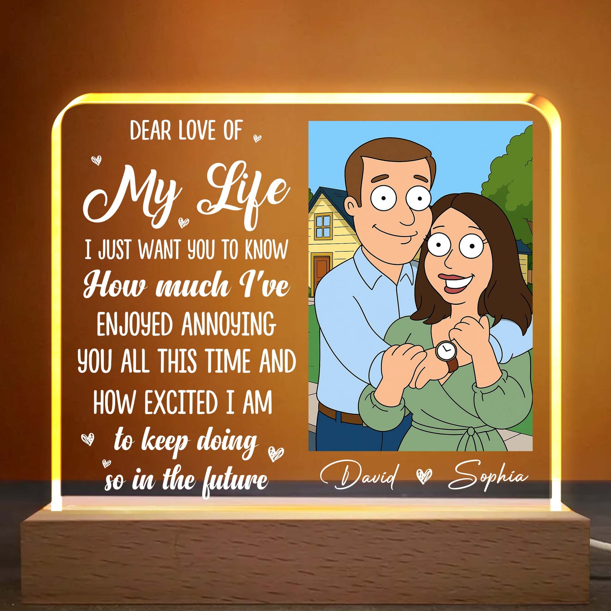 Dear Love Of My Life, Enjoying Annoying You, Couple