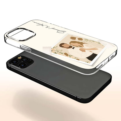 A Timeless Treasure For Memorable Moments With Couple - Personalized Clear Phone Case - CPL399_PHC