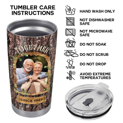 Together Is My Favorite Word Tree Bark Design