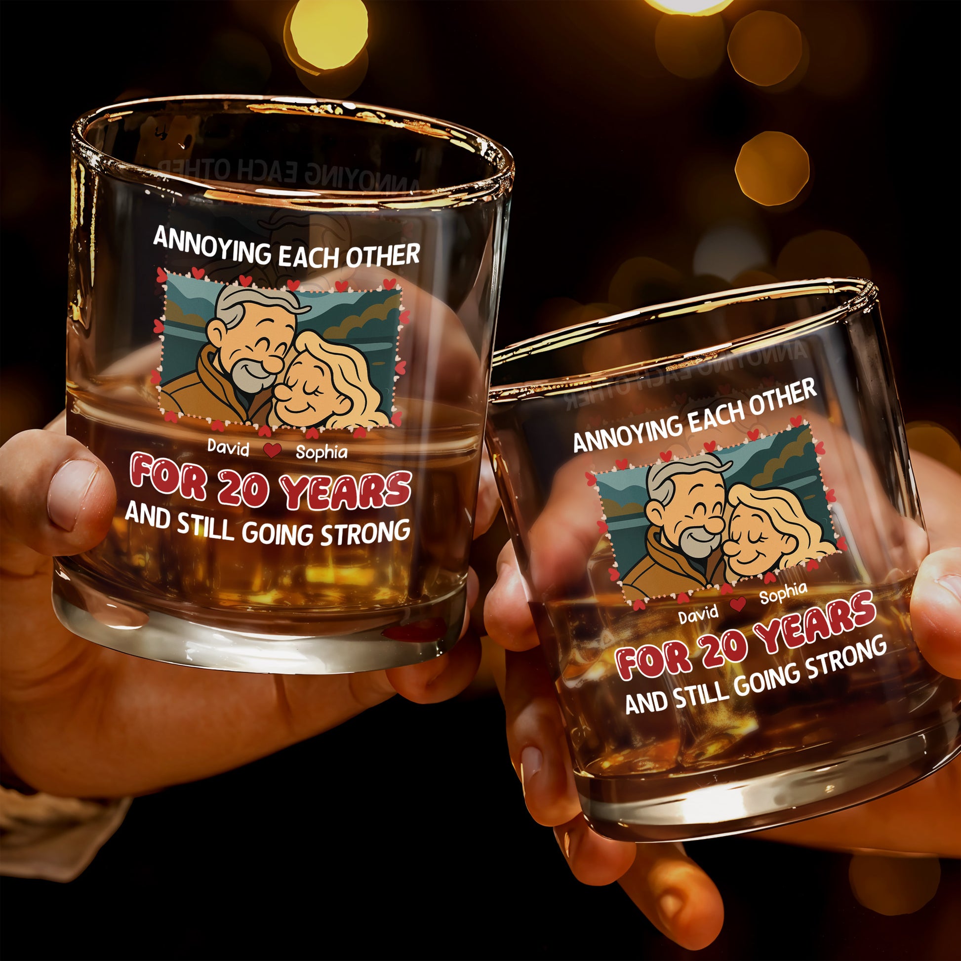 Annoying Each Other For 20 Years With Cartoon Couple