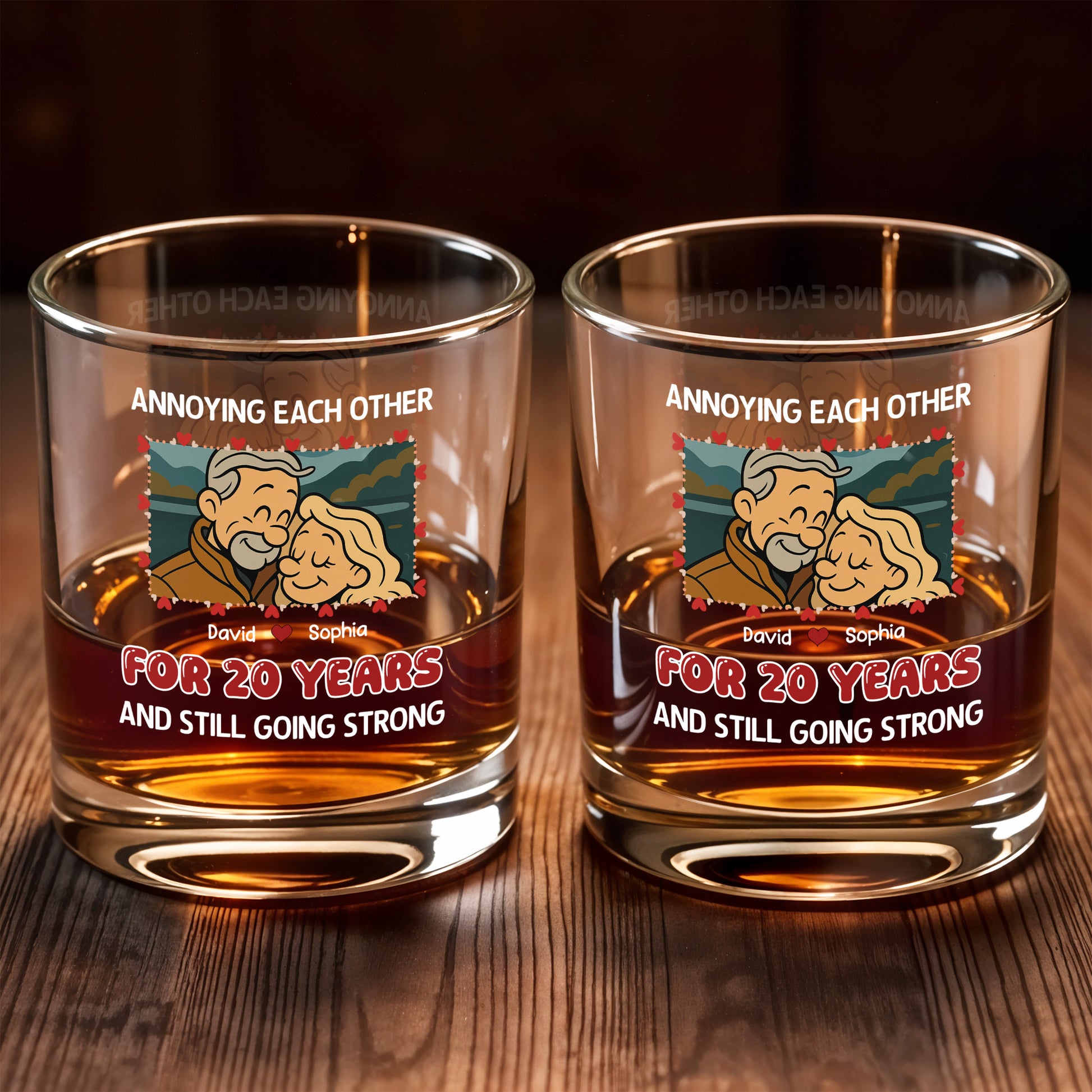 Annoying Each Other For 20 Years With Cartoon Couple