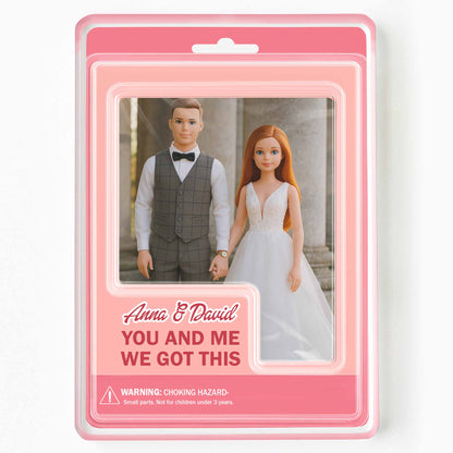 You And Me We Got This, Bride And Groom Figures