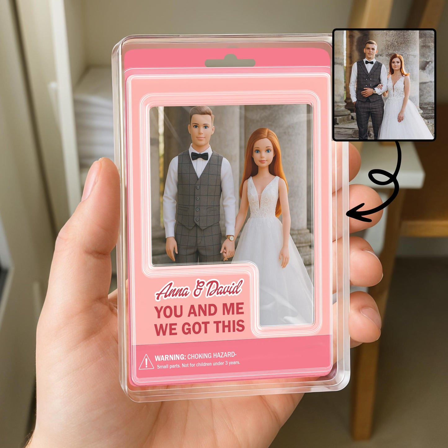 You And Me We Got This, Bride And Groom Figures