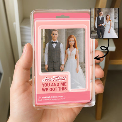You And Me We Got This, Bride And Groom Figures