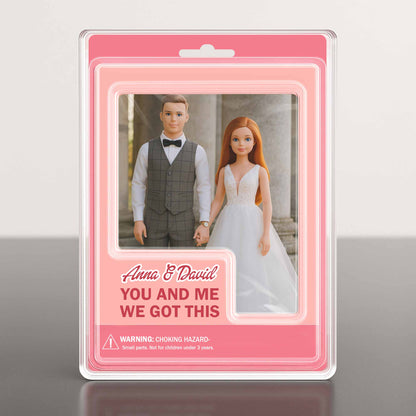 You And Me We Got This, Bride And Groom Figures