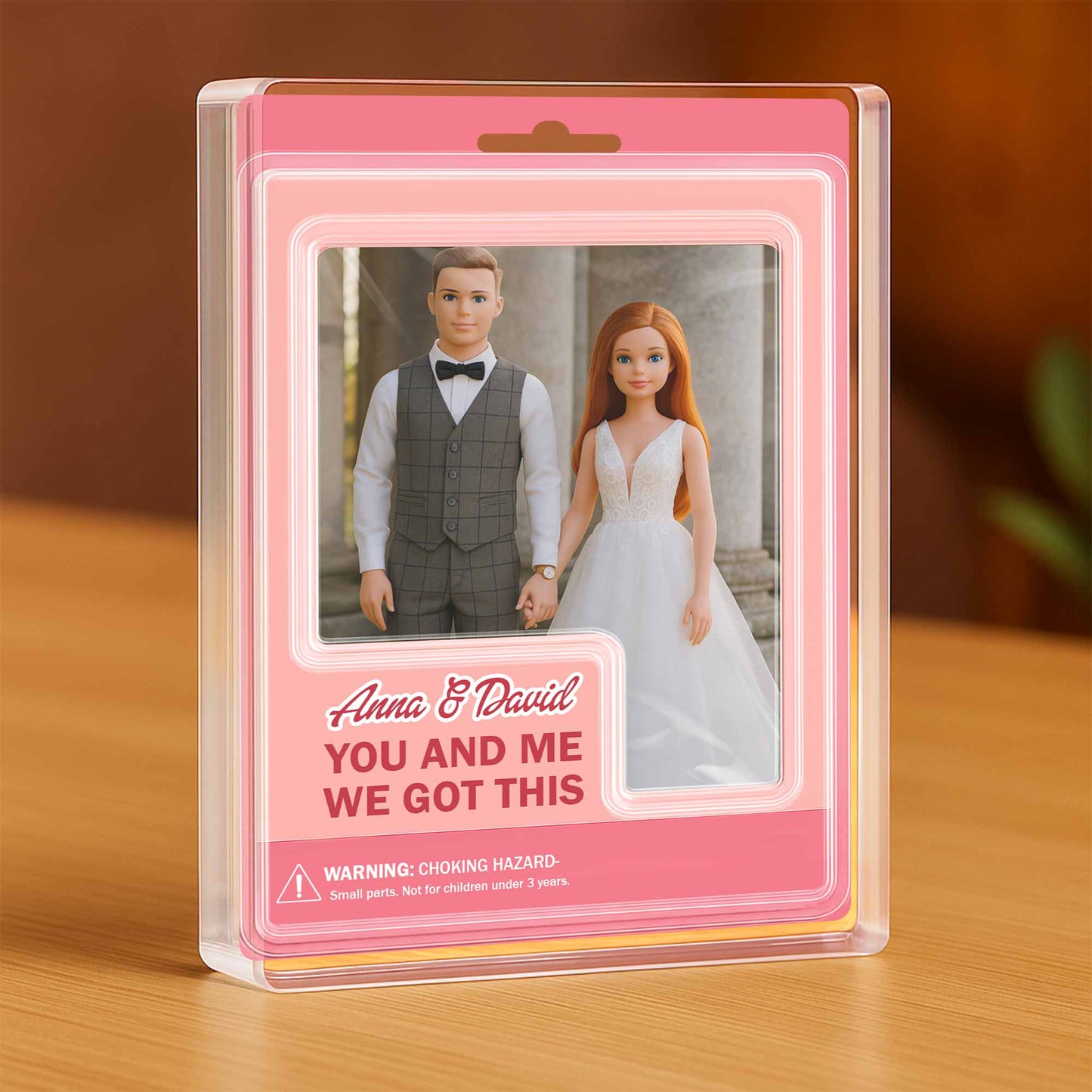 You And Me We Got This, Bride And Groom Figures