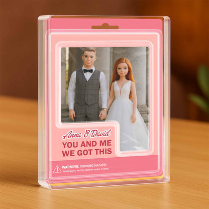 You And Me We Got This, Bride And Groom Figures