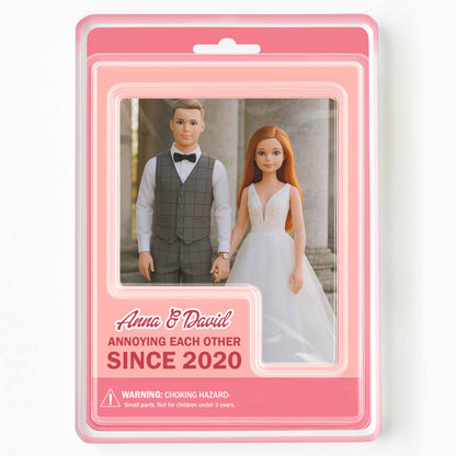 Annoying Each Other Since, Bride And Groom