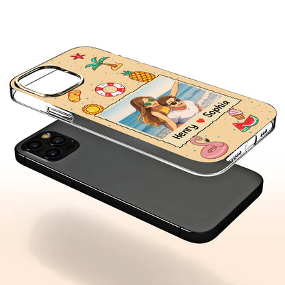 Beach Memories With Tropical Elements Phone Case