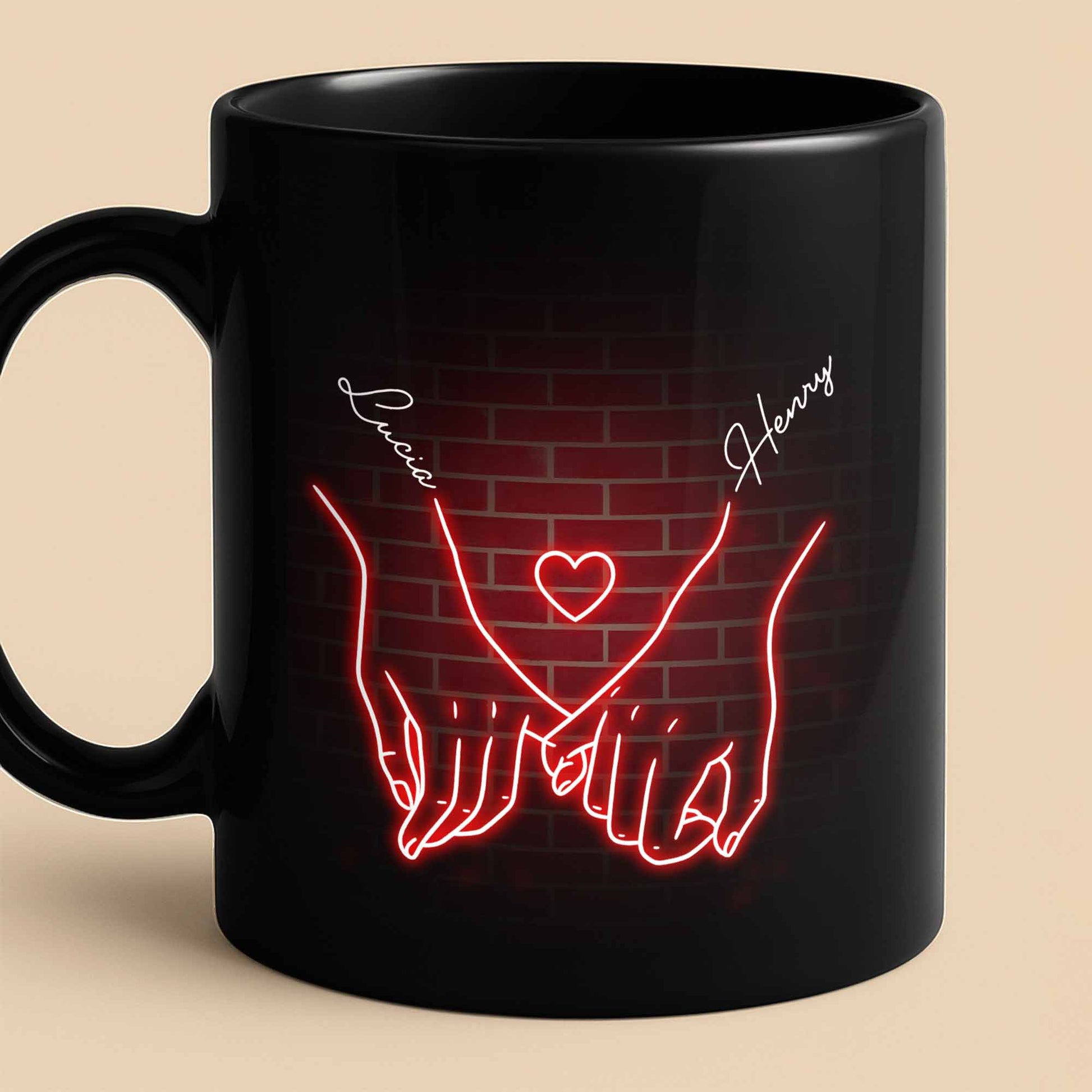 I Met You I Liked You I Love You I'm Keeping You, Hand-Holding Heartbeat