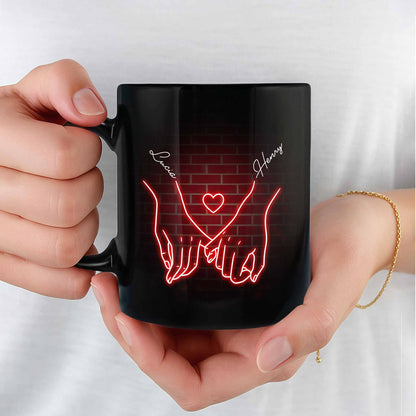 I Met You I Liked You I Love You I'm Keeping You, Hand-Holding Heartbeat