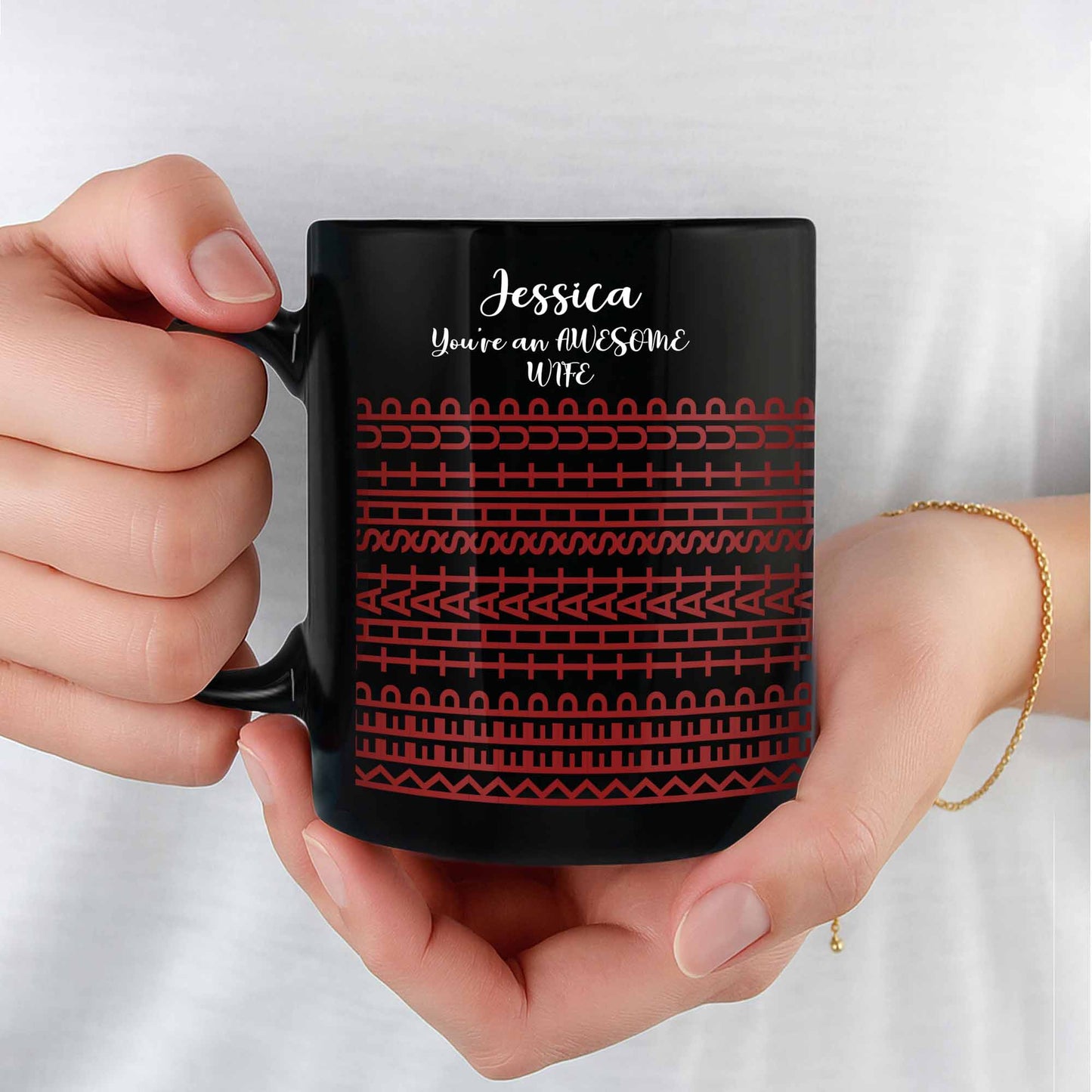 You're An Awesome Wife Geometric Patterns