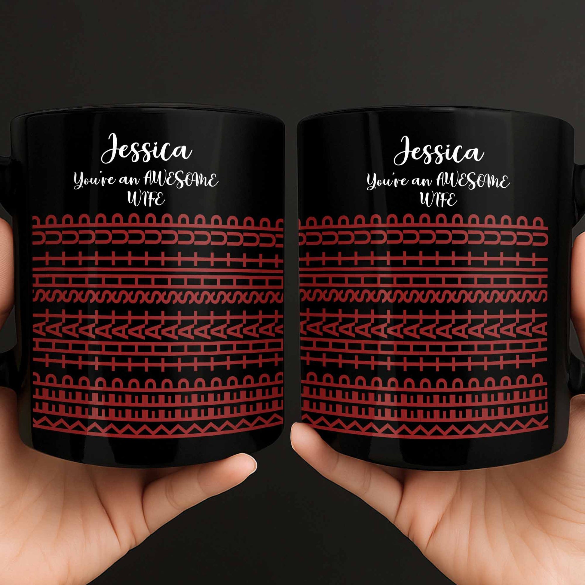 You're An Awesome Wife Geometric Patterns