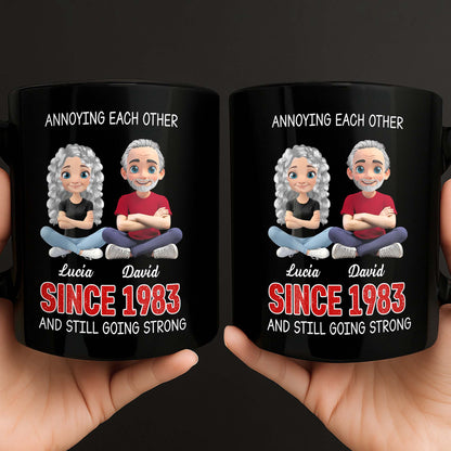 Annoying Each Other And Still Going Strong, Cartoon Couple