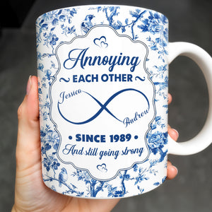 Annoying Each Other Since, Flowers and Birds Design