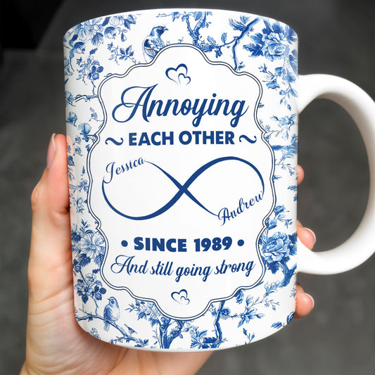 Annoying Each Other Since, Flowers and Birds Design