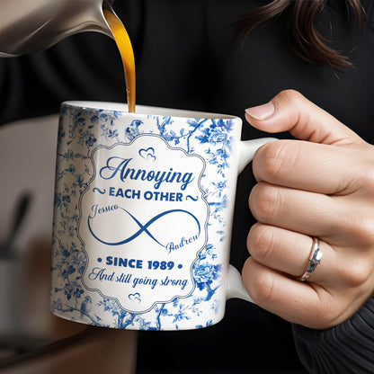 Annoying Each Other Since, Flowers and Birds Design