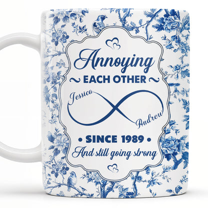 Annoying Each Other Since, Flowers and Birds Design