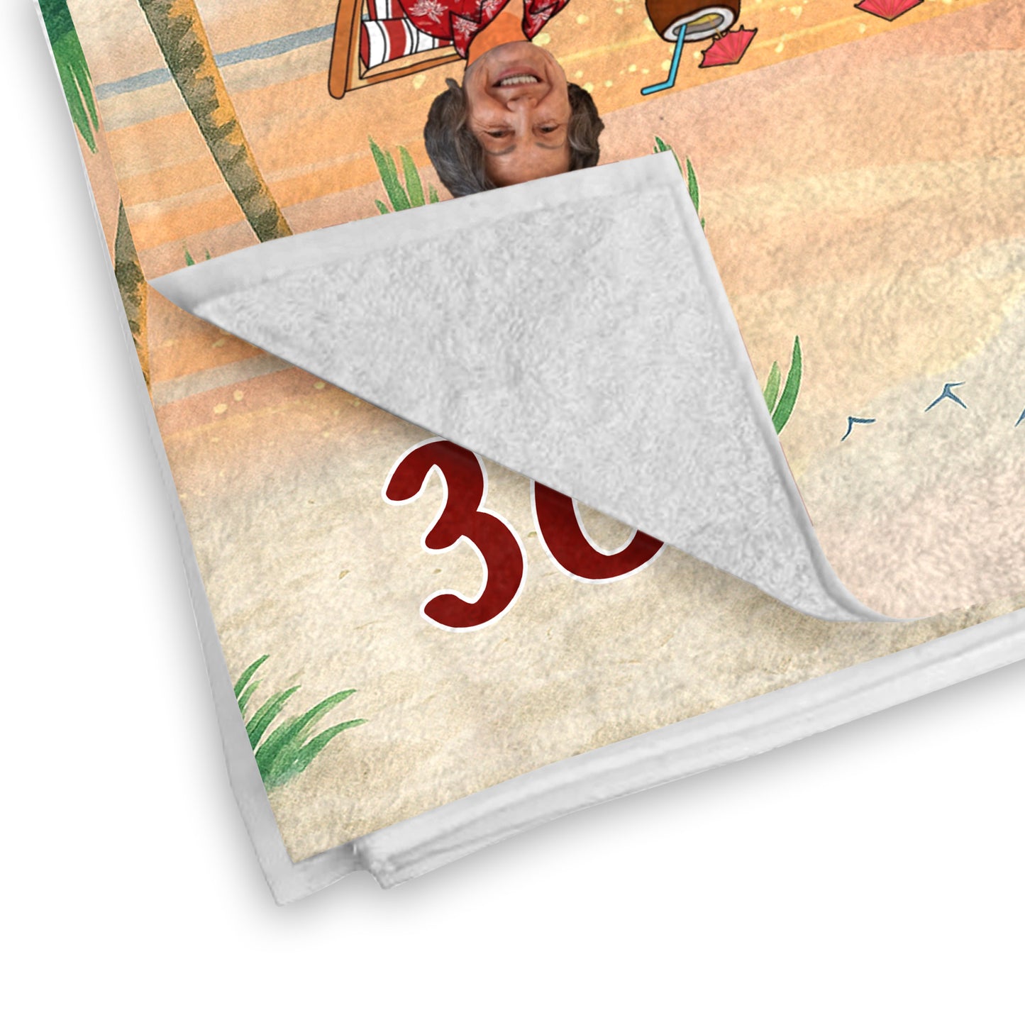 Just Married 30 Years Ago, Palm Trees and Beach