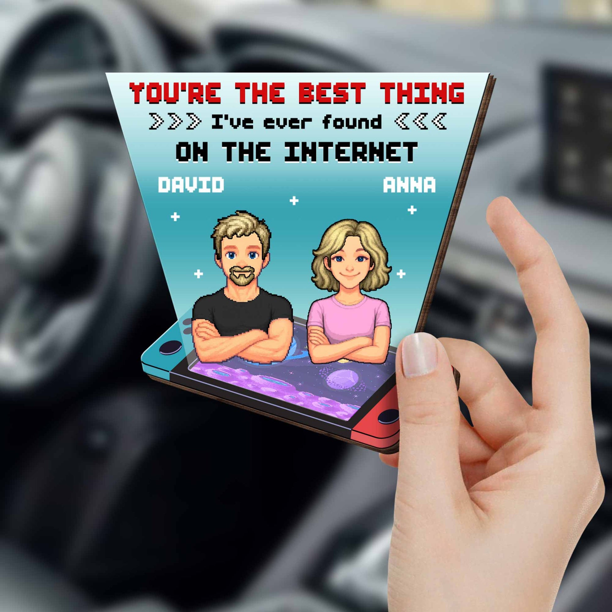 You're The Best Thing I've Ever Found, Cartoon Couple Design