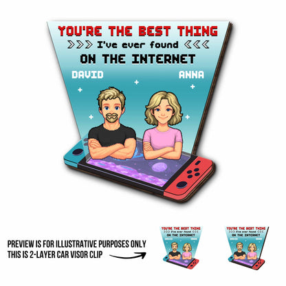 You're The Best Thing I've Ever Found, Cartoon Couple Design