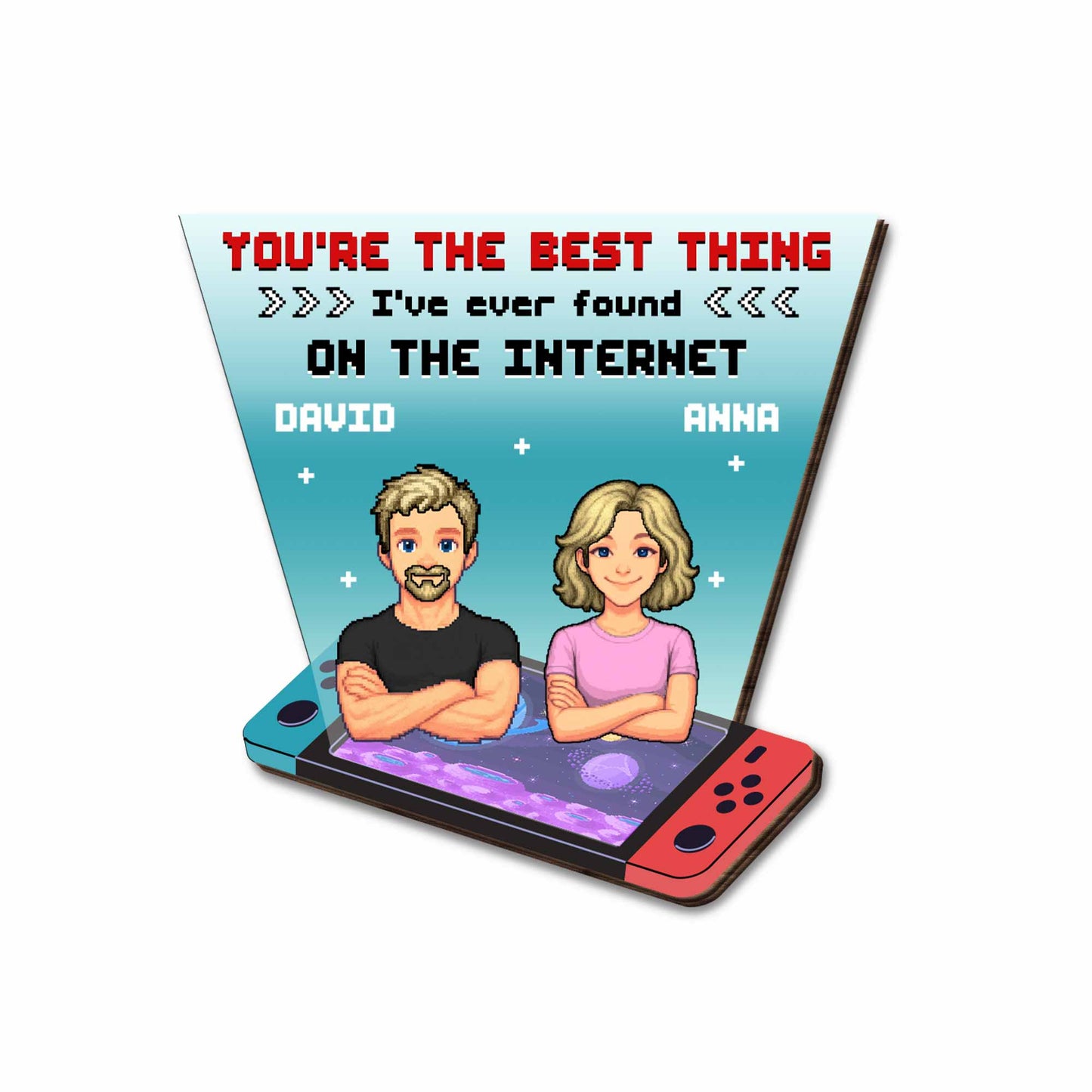 You're The Best Thing I've Ever Found, Cartoon Couple Design