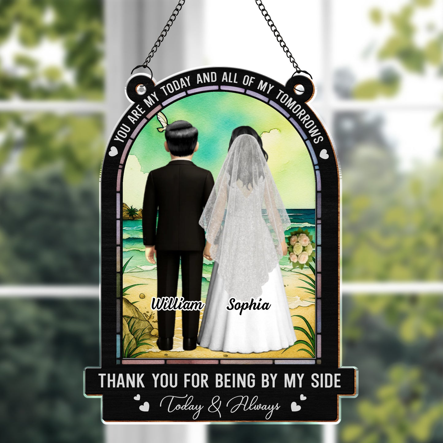 You Are My Today And All Of My Tomorrows, Bride and Groom