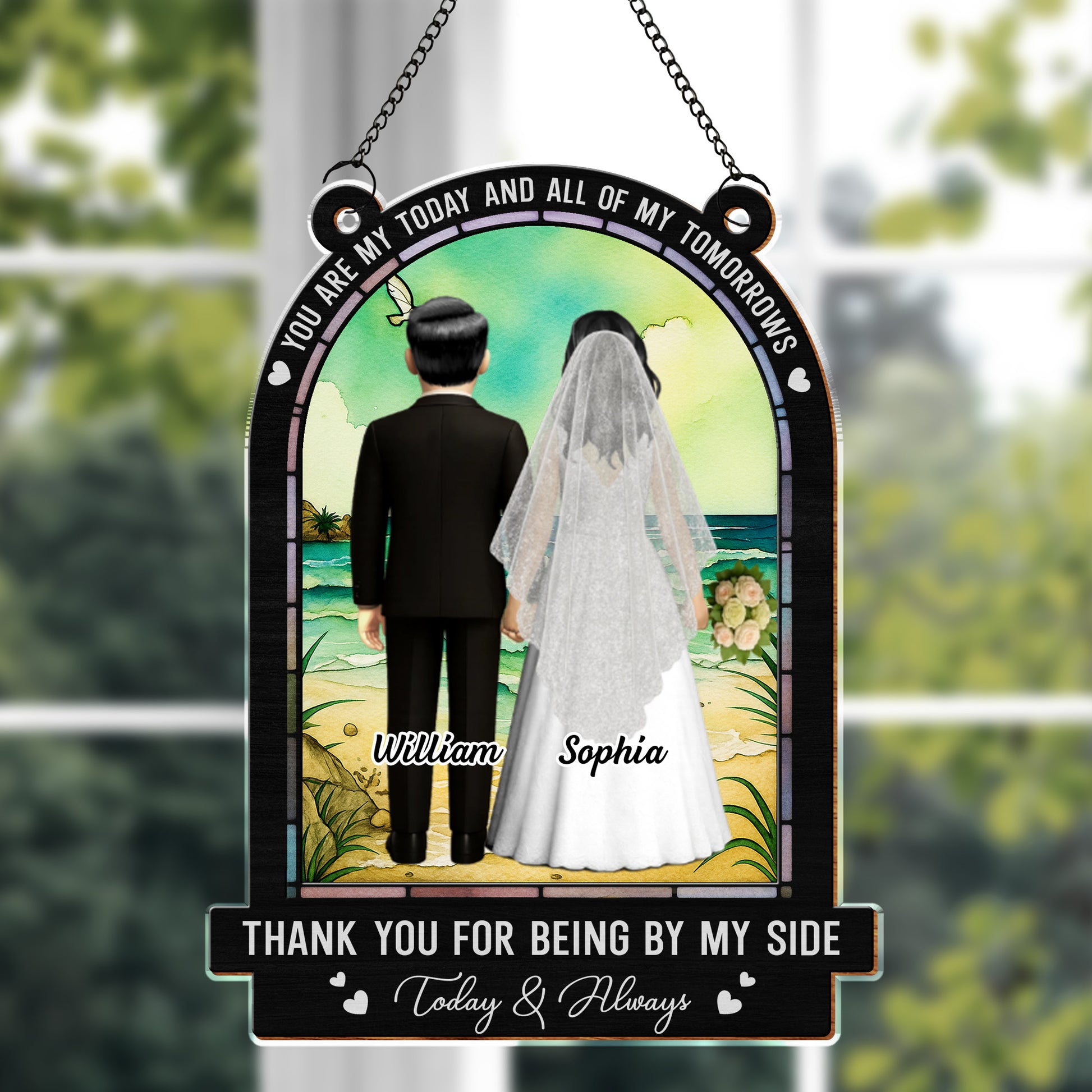 You Are My Today And All Of My Tomorrows, Bride and Groom